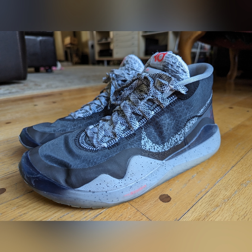 Nike Kevin Durant KD 12 Basketball Shoe Men basketball 7.5 Black Cement